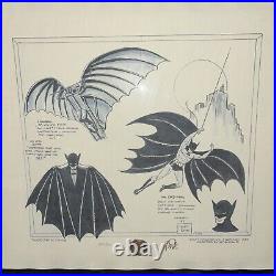 Bob Kane signed Batman DaVinci 17 x 19.5 Lithograph #402/500 RARE Warner Bros Bob Kane signed Batman DaVinci 17 x 19.5 Lithograph #402/500 RARE Warner Bros