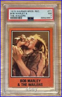 Bob Marley 1979 Warner Brothers Promo card Ultra Rare