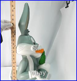Bugs Bunny 24 Big Figure 1996 RARE Resin Statue Warner Brothers Studio Repaired