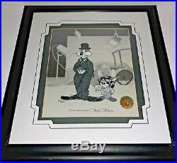 Bugs Bunny Cel Charlie Chaplin The Kid Rare Warner Bros Chuck Jones Signed Cell