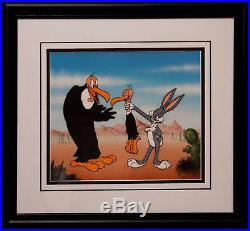 Bugs Bunny Cel My Hero Warner Brothers Rare Animation Art Limited Edition Cell