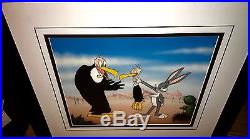 Bugs Bunny Cel My Hero Warner Brothers Rare Animation Art Limited Edition Cell