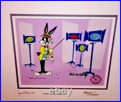 Bugs Bunny Cel Warner Bros Bugs On Stage Rare Animation Edition Cell