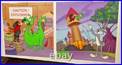 Bugs Bunny Cel Warner Bros Knighty Knight Yosemite Sam Dragon Rare Number 1 Bugs Bunny Cel Warner Bros Knighty Knight Yosemite Sam Dragon Rare Number 1