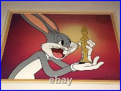 Bugs Bunny Cel Warner Brothers Clampett Studios What's Cookin Doc Rare Cell