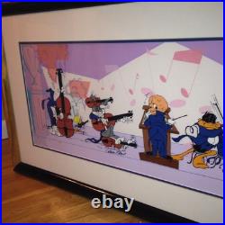 Bugs Bunny Cel Warner Brothers Quintet Daffy Duck Signed Chuck Jones Cell Rare Bugs Bunny Cel Warner Brothers Quintet Daffy Duck Signed Chuck Jones Cell Rare