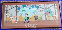 Bugs Bunny Cel Warner Brothers Soundstage Pepe Rare Signed Chuck Jones Cell