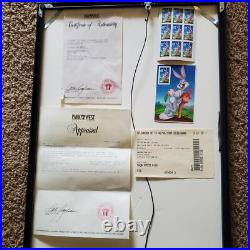 Bugs Bunny Cel Warner Brothers Soundstage Pepe Rare Signed Chuck Jones Cell