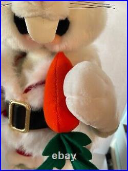Bugs Bunny Christmas -warner Bros 1996 Animated Light Up Figure Rare