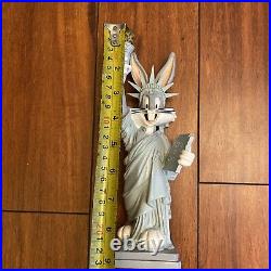 Bugs Bunny Figurine Warner Bros Store Souvenir Statue Liberty NYC Vintage Rare