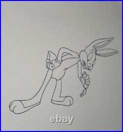 Bugs Bunny Model Outline Pre Production Cel Looney Tunes Bob Clampett Rare