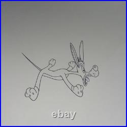 Bugs Bunny Model Outline Pre Production Cel Looney Tunes Bob Clampett Rare