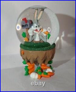 Bugs Bunny Snow Globe Collectable Warner Brothers Loony Toons 13942 Rare
