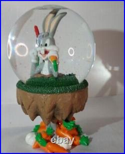 Bugs Bunny Snow Globe Collectable Warner Brothers Loony Toons 13942 Rare