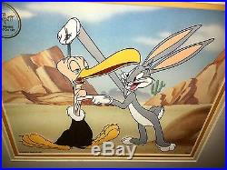 Bugs Bunny Warner Brothers Cel Bugs Gets The Boid Rare Animation Edition Cell
