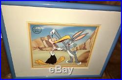 Bugs Bunny Warner Brothers Cel Bugs Gets The Boid Rare Animation Edition Cell