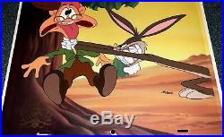Bugs Bunny Warner Brothers Cel Old Grey Hare Rare 50th Anniversary Edition Cell