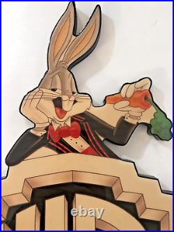 Bugs Bunny Warner Brothers Crest Glazercut Wall Art By Gallery 92 Very Rare 1990