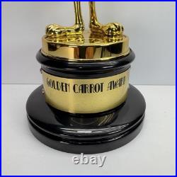 Bugsby Warner Bros Studio Hollywood Golden Carrot Award Trophy VERY RARE READ