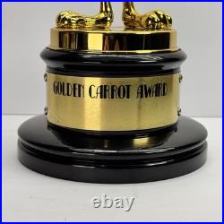 Bugsby Warner Bros Studio Hollywood Golden Carrot Award Trophy VERY RARE READ