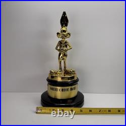 Bugsby Warner Bros Studio Hollywood Golden Carrot Award Trophy VERY RARE READ