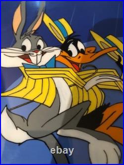 CHUCK JONES original Bugs Bunny & Daffy Duck art for Warner Bros TV 1978 RARE