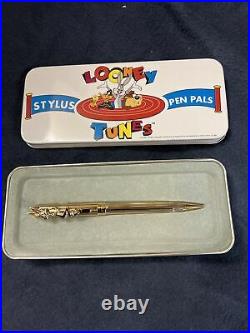 CROSS STYLUS PEN Looney Tunes BUGS BUNNY Gold BRASS Warner Bros Collectors Rare