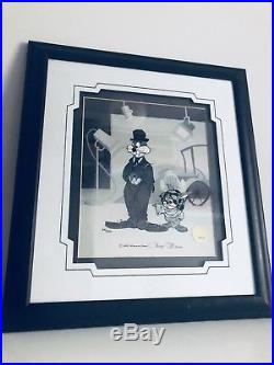 Chuck Jones SIGNED The Kid Hand Painted Sericel Ltd Edition Rare Warner Bros