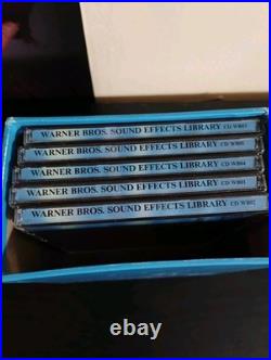 Complete 5 Disc Warner Bros Sound Effects Library 1992 CD Set Very Rare