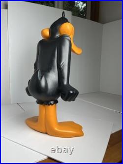 DAFFY DUCK Statue 23 Angry Very Rare Early Version from 1996 Warner Bros Store