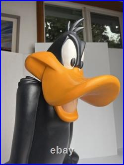 DAFFY DUCK Statue 23 Angry Very Rare Early Version from 1996 Warner Bros Store