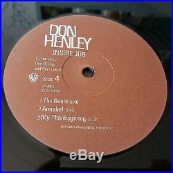 DON HENLEY Inside Job (2000) 2 x Vinyl, LP, Warner Bros. Germany Rare EX