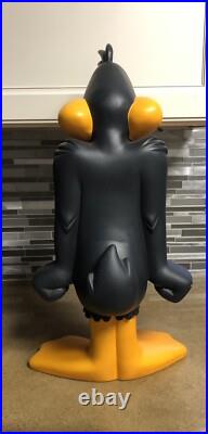 Daffy Duck 23 Big Figure 1996 RARE Resin Statue Warner Brothers Studio