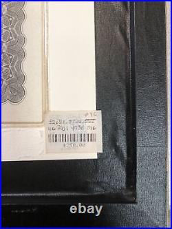 Daffy duck picture with COA 1994 Only One On eBay? Very Rare Warner Bros