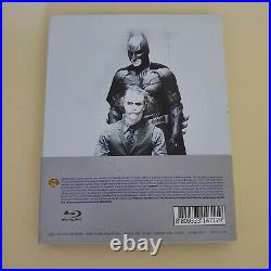 Dark Knight + Batman Begins Steelbook White Version vary rare