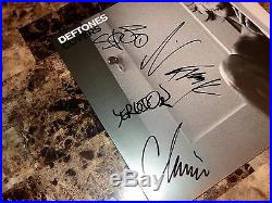 Deftones Rare Signed Limited Edition Covers Record Store Day Exclusive Vinyl COA