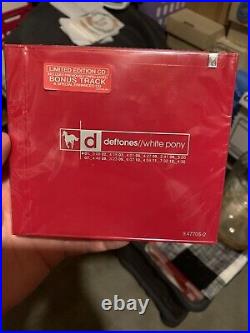 Deftones White Pony CD Limited Edition Red sealed NEW RARE OOP