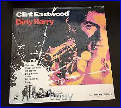 Dirty Harry Laserdisc Eastwood ©1999 Warner Bros. Late Release AC-3 WS LD Rare