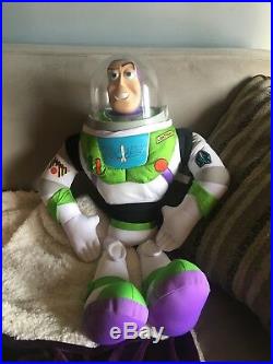 Disney's Toy Story RARE Buzz Lightyear and Woody Dolls 32 (Large) KB Toys 1999