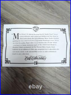 ERTL 1930 FORD MODEL A ROADSTER WARNER BROS. PEPE LE PEW DIECAST CAR NIB-Rare ERTL 1930 FORD MODEL A ROADSTER WARNER BROS. PEPE LE PEW DIECAST CAR NIB-Rare