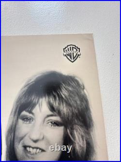 EXTREMELY RARE! Fleetwood Mac Warner Bros. Promo Poster 1975 Photo Shoot