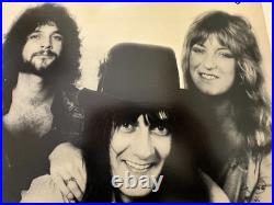 EXTREMELY RARE! Fleetwood Mac Warner Bros. Promo Poster 1975 Photo Shoot