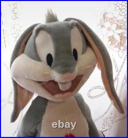 EXTREMELY RARE Warner Bros Bugs Bunny Plush by Trudi 100cm/39 Plush Toy