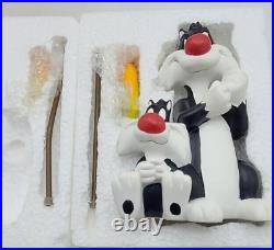 EXTREMELY RARE Warner Bros. Sylvester The Cat And Junior Fishing Figurine