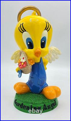EXTREMELY RARE Warner Brothers Tweety and Sylvester Garden Angel Figuring