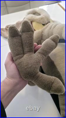 EXTREMELY RARE Wile E Coyote Jumbo Plush 48 Made By Trudi Warner Bros