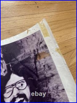 Early The Doobie Brothers 19 x 25 Promo Poster 1970s Warner Bros Rock rare