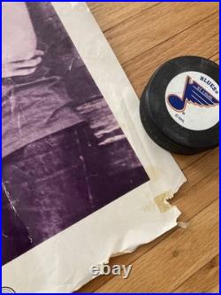 Early The Doobie Brothers 19 x 25 Promo Poster 1970s Warner Bros Rock rare