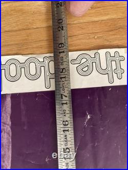 Early The Doobie Brothers 19 x 25 Promo Poster 1970s Warner Bros Rock rare