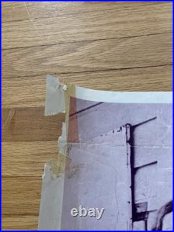 Early The Doobie Brothers 19 x 25 Promo Poster 1970s Warner Bros Rock rare